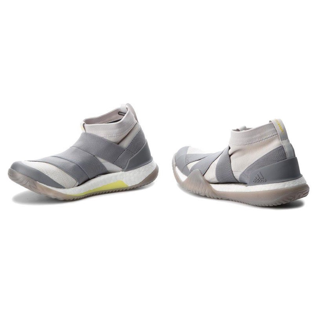 Adidas Women's PureBoost X TR 3.0 LL Grey/Yellow Shoes Size 6